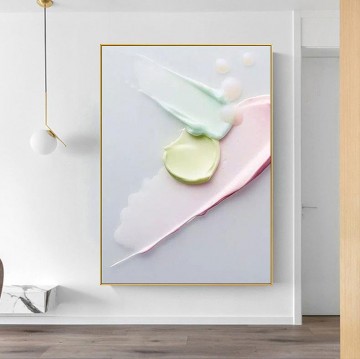 colores Drop abstract 02 de Palette Knife arte de pared minimalismo Pinturas al óleo